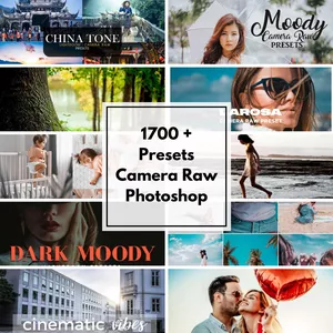 Imagem de capa para o Curso online 1700 Presets Photoshop Mestre dos Presets