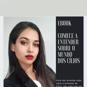 Imagem de capa para o Ebook Ebook Conheça o mundo dos Cílios 