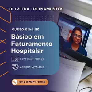 Imagem de capa para o Curso online CURSO - Básico em Faturamento Hospitalar