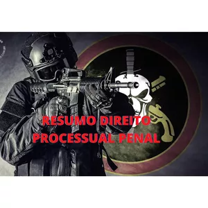 Imagem de capa para o Ebook RESUMO DIREITO PROCESSUAL PENAL 2025