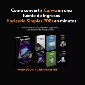 Imagen de portada para Curso online Como hacer PDFs en minutos con CANVA