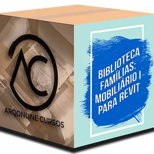 Biblioteca Famílias Revit - Mobiliário Volume 1
