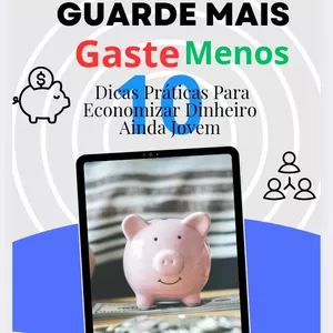 Imagem de capa para o Ebook Guarde mais gaste menos 