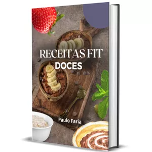 Imagem de capa para o Ebook Receitas Fit Doces