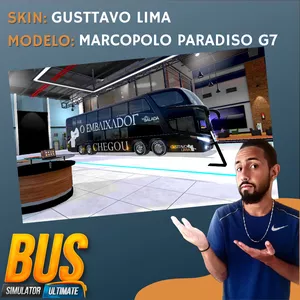 Imagem de capa para o Curso online Skin Gusttavo Lima - Marcopolo Paradiso G7