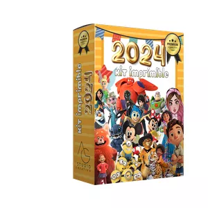 Imagen de portada para Curso online Kit Imprimible 2024 + Cake Toppers