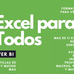 Imagen de portada para Ebook Curso Excel 6 en 1 todo incluido