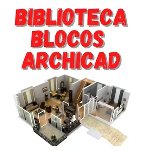 Imagem de capa para o Curso online Biblioteca De Blocos Archicad Divididos Por Categoria
