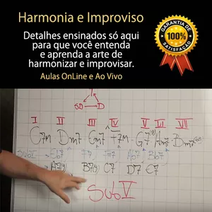 Imagem de capa para o Curso online Harmonia e Improvisação