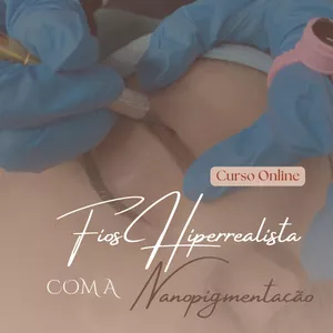Imagem do curso  Fios Hiperrealista com a Nanopigmentação 