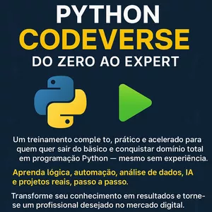 Imagem do curso Python CodeVerse – Do Zero ao Expert 