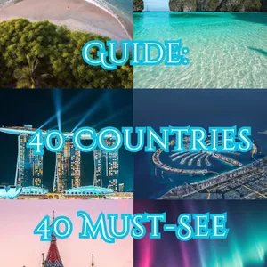 Cover image for Ebook World Travel Guide: 40 Countries, 40 Must-See Destinations