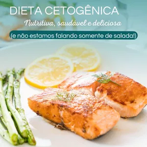 Imagem de capa para o Ebook SEGREDOS DA DIETA CETOGÊNICA