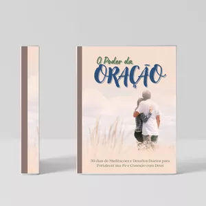 Imagem de capa para o Ebook Desafio 30 Dias de Oração: Transforme Sua Vida e Conexão com Deus