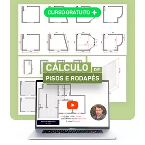 Imagem de capa para o Curso online Workshop: Cálculo de Pisos e Rodapés