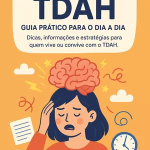 Imagem de capa para o Ebook TDAH Descomplicado – Guia Prático para o Dia a Dia