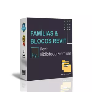 Imagem de capa para o Curso online Famílias e Blocos Revit SELECIONADOS! - 15,9 GB, +de 20K de arquivos