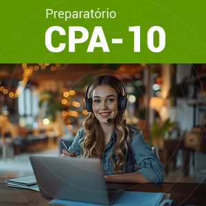 Imagem de capa para o Curso online Certificação CPA 10 Anbima 2.0 - Completo e Atualizado + Simulados