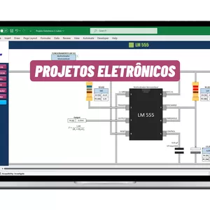 Imagem de capa para o Curso online Planilha Projeto Eletrônico (VBA)
