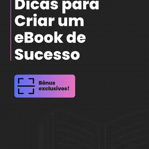 Imagem de capa para o Ebook Dicas para Criar um eBook de Sucesso