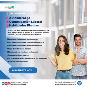 Imagen de portada para Curso online Liderazgo Personal, Comunicación Laboral, Habilidades Blandas