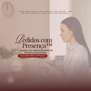 Imagem de capa para o Curso online *Pedidos com Presença ™