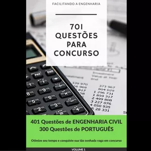 Imagem de capa para o Ebook 701 Questões para Concurso - Volume 1
