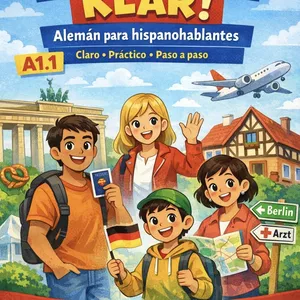 Imagen de portada para Ebook Deutsch Klar A1.1 aleman para hispanohablantes