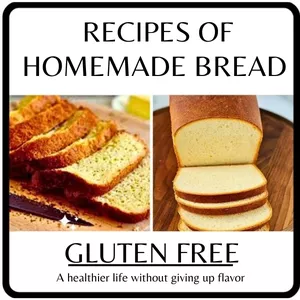 Imagen de portada para Ebook Homemade Gluten-Free Bread Recipes