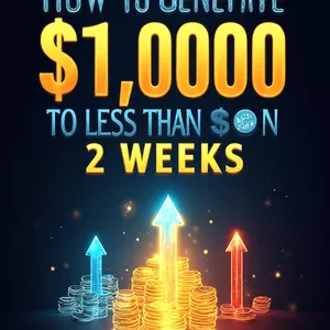 Cover image for Ebook How to Generate $1,000 in Less Than 2 Weeks on Hotmart.