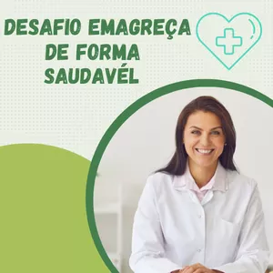 Imagem de capa para o Ebook DESAFIO EMAGREÇA DE FORMA SAUDAVEL