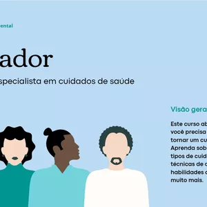 Imagem de capa para o Ebook Cuidador em Saúde 