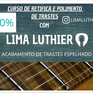 Curso De Luthier - Retifica E Polimento>