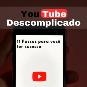 Imagem de capa para o Ebook Youtube Descomplicado