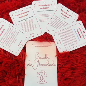 Imagem de capa para o Ebook Baralho da Ansiedade