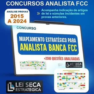 Imagem de capa para o Curso online ANALISTA BANCA FCC 