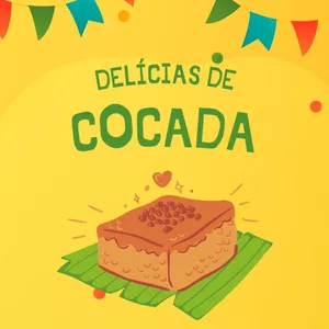 Imagem de capa para o Ebook Delícias de cocada
