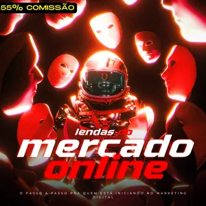 Imagem de capa para o Ebook Lendas do mercado online 