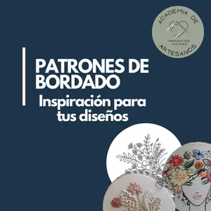 Imagen de portada para Ebook Patrones de bordado. Inspiración para tus diseños