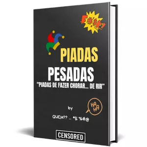 Imagem de capa para o Ebook Piadas Pesadas: Piadas de Fazer Chorar... Chorar de Rir