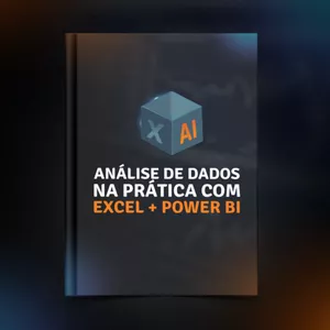 Imagem de capa para o Curso online Ebook: Análise de Dados na Prática com Excel + Power BI
