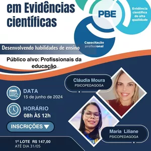Imagem de capa para o Curso online Educação Baseada em Evidências Ciêntíficas