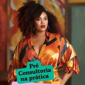 Imagem de capa para o Ebook Pré Consultoria na prática para Moda Plus