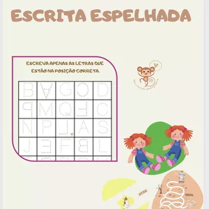 Imagem de capa para o Curso online Escrita Espelhada