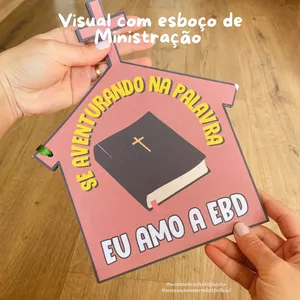 Imagem de capa para o Ebook KIT DIA NACIONAL DA ESCOLA DOMINICAL 💒📒✏️❤️👩🏻‍🏫