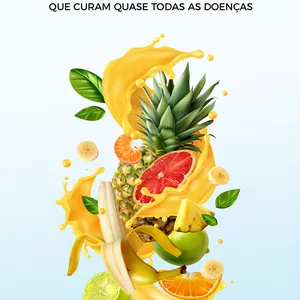 Imagem de capa para o Ebook Sucos Medicinais que Curam Quase Todas as Doenças
