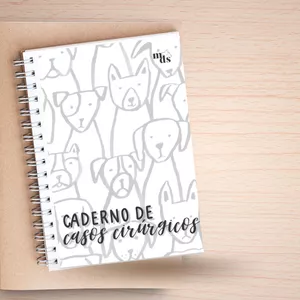 Imagem de capa para o Ebook Caderno de Casos Cirúrgicos (com linhas-cachorro)