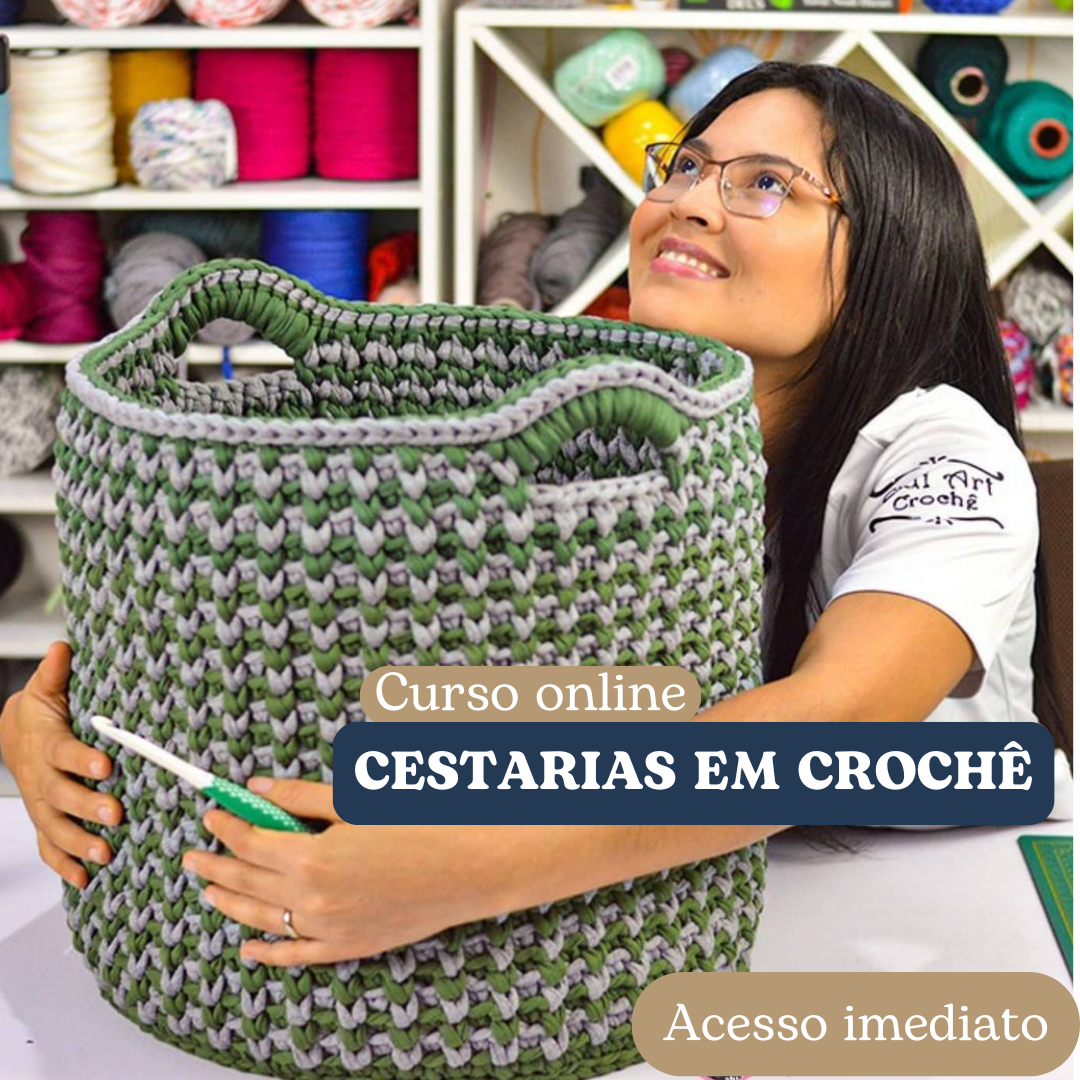 Imagem do curso Curso de cestarias em crochê