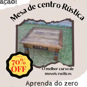 Imagem do curso Curso Móveis Rústicos