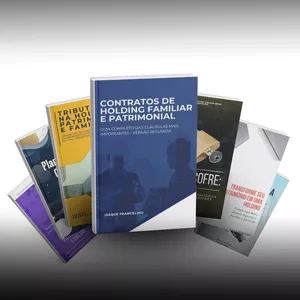 Imagem de capa para o Ebook Combo Completo de Holdings: Proteção Patrimonial, Redução Tributária e Sucessão Segura